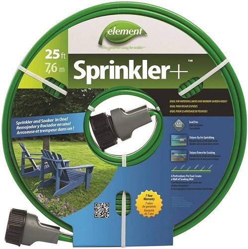 Swan Speakers Comp. Elitecv025 25' Green Sprinkler Hose, 3-Pack – Ideal for Garden and Lawn Watering
