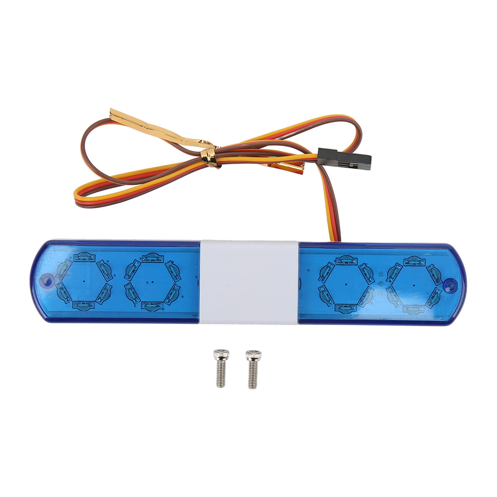 4 Colors LED RC Light with 4 Modes - Low Power Consumption, Durable Simulation Design for 1/10 RC Cars (Blue) | Perfect for Night Racing & Off-Road RC Adventures