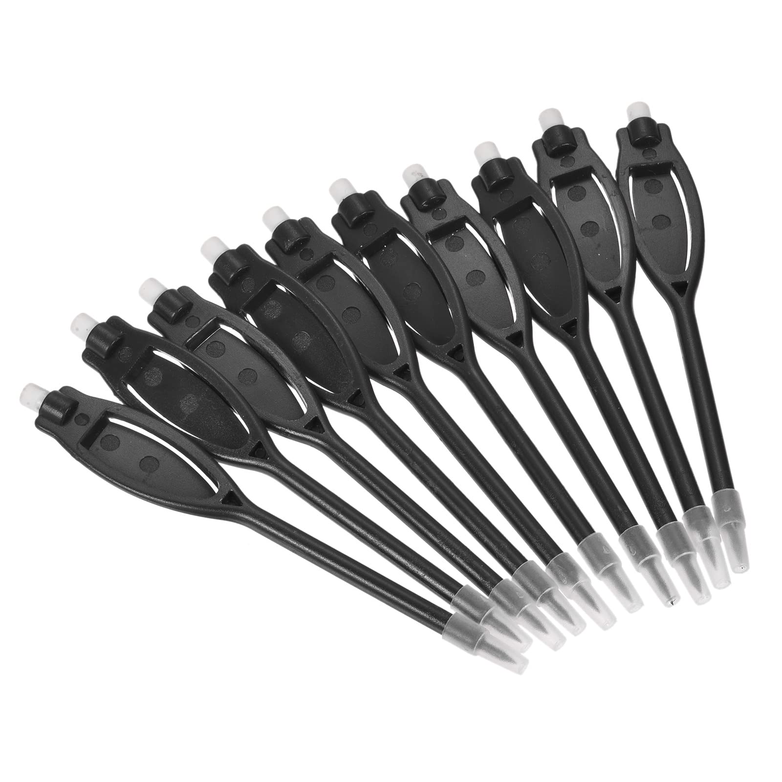 Golf Scoring Pencils 10 Pack with Eraser - 2H Marker Pens for Golf & Sports Games