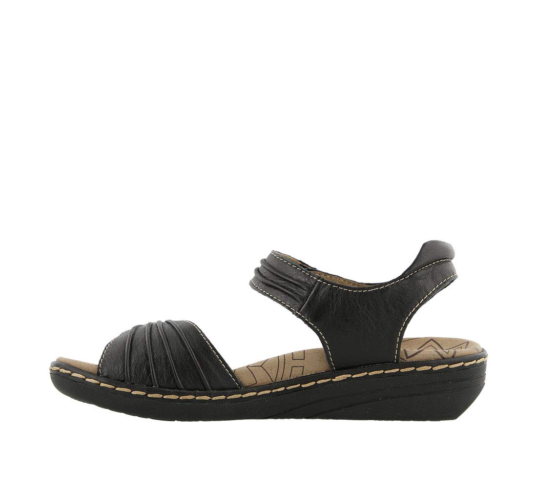 Taos Women's Escape Sandal - Comfortable Leather Straps & Cushioned Footbed - Perfect for Summer, Travel & Casual Wear