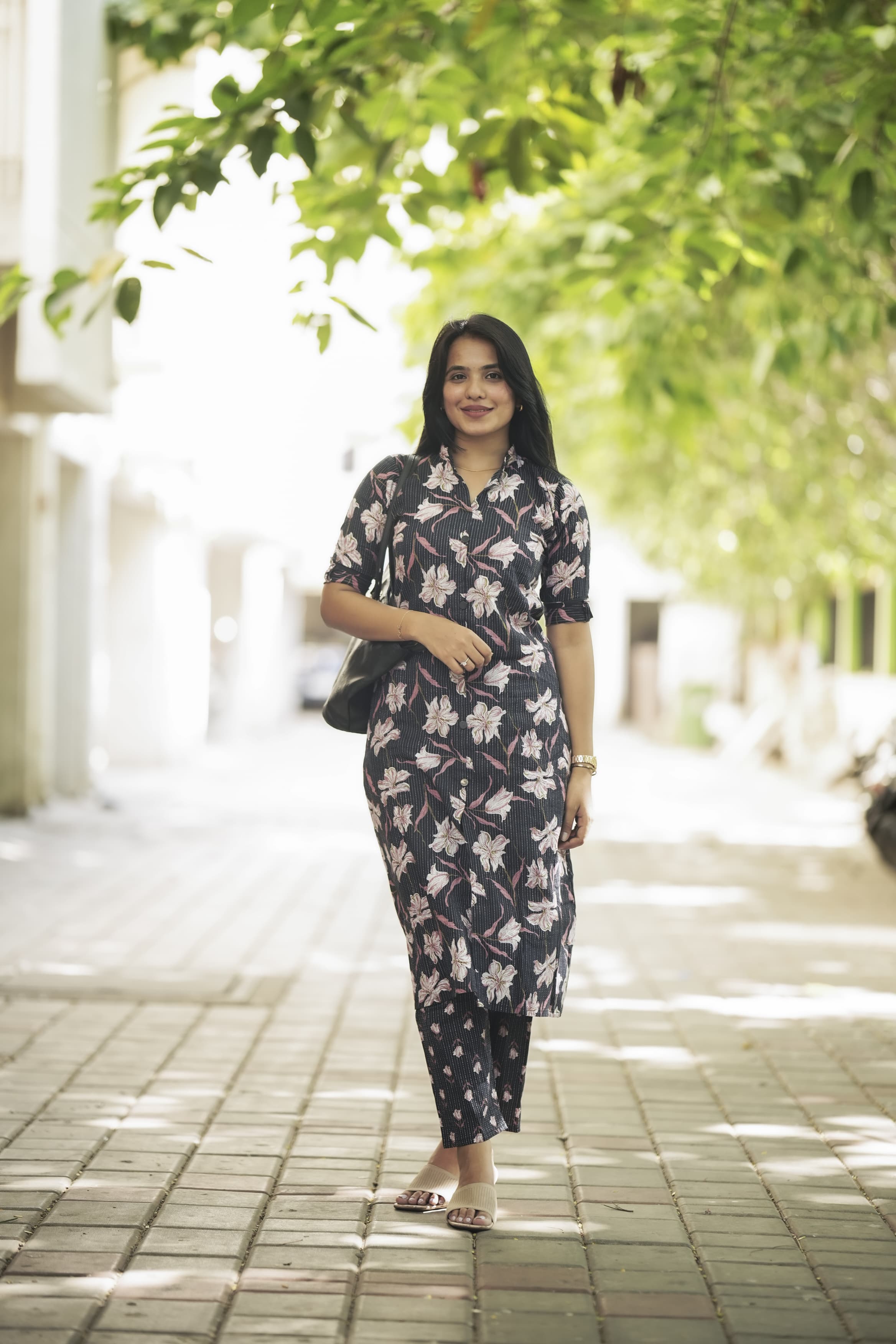DD671 Mahima Pure Cotton Kurti for Women - Comfortable & Stylish Indian Ethnic Wear for Casual Outings, Festivals & Daily Wear