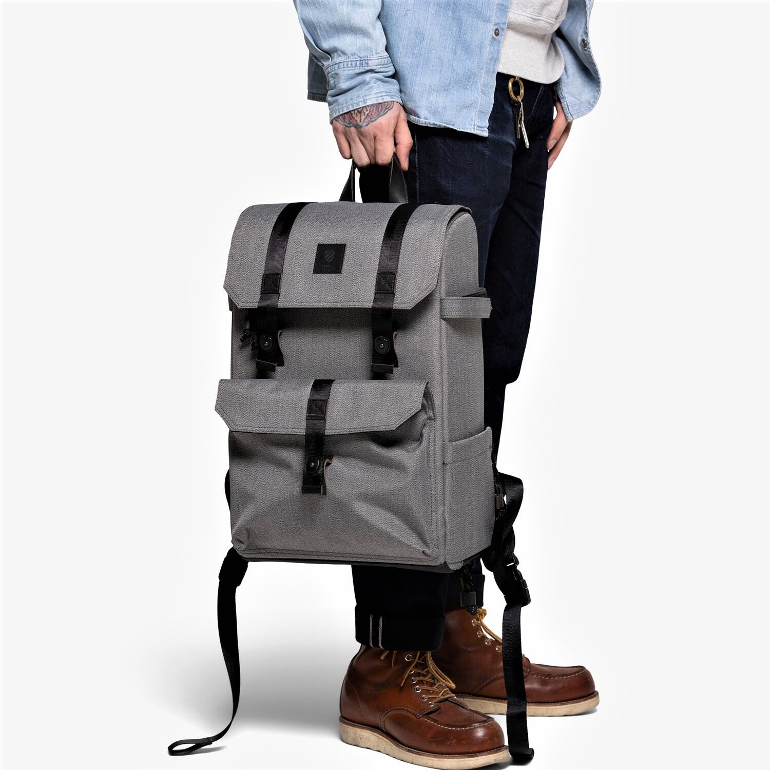 Langly Alpha Compact Camera Backpack - Waterproof DSLR & Mirrorless Camera Bag for Travel & Photography - Perfect for Hiking, Urban Exploration & Professional Shoots