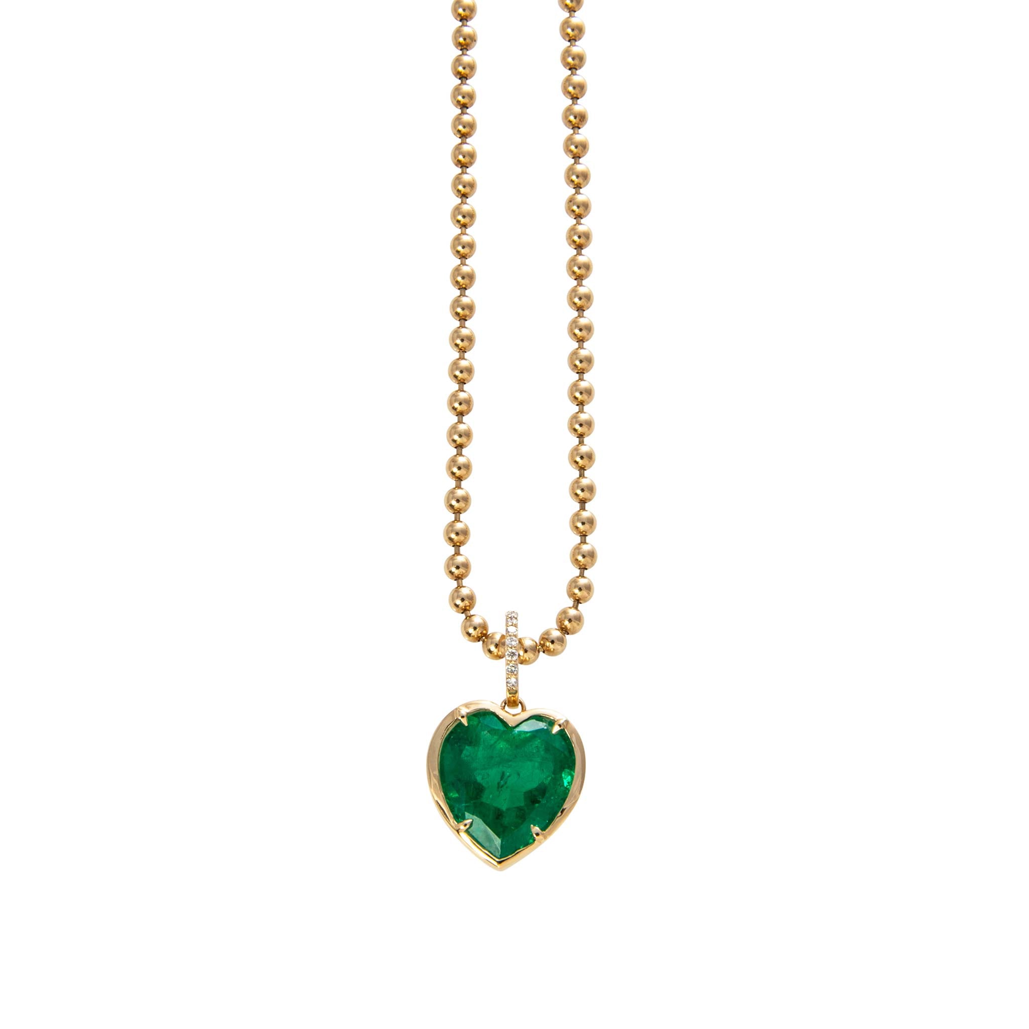 18K Yellow Gold Italian 3mm Ball Bead Chain Necklace - Elegant Layering Jewelry for Women, Perfect for Everyday Wear, Gift Giving and Special Occasions