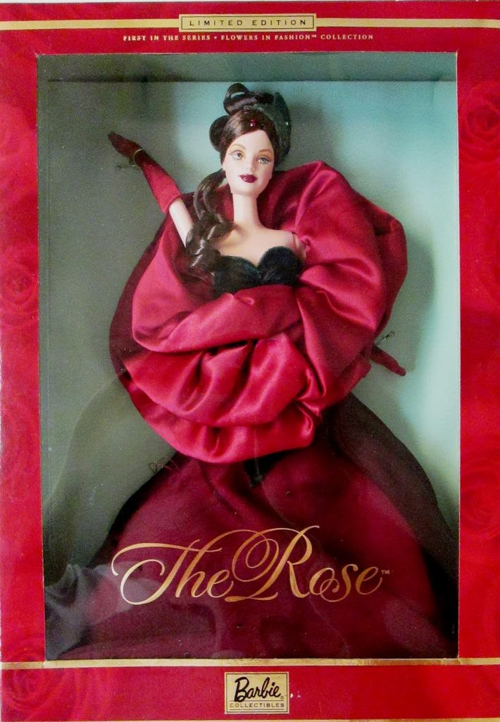 Mattel The Rose Barbie Doll - Collectible Fashion Doll with Elegant Rose-Themed Outfit | Perfect Gift for Collectors, Birthday, Christmas