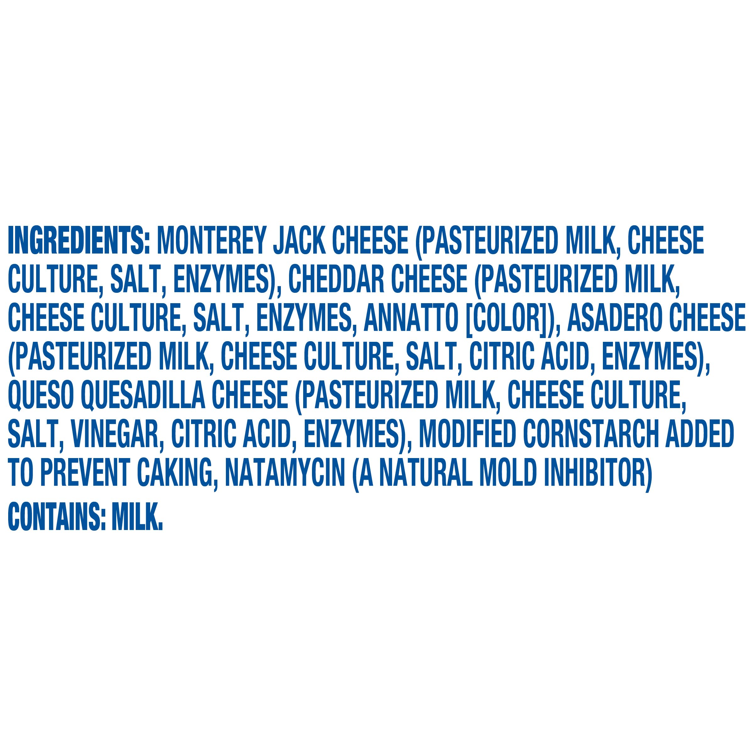 Kraft Shredded Mexican Style 4 Cheese Blend - 16 oz Bag - Perfect for Tacos, Nachos, Quesadillas & Mexican Recipes