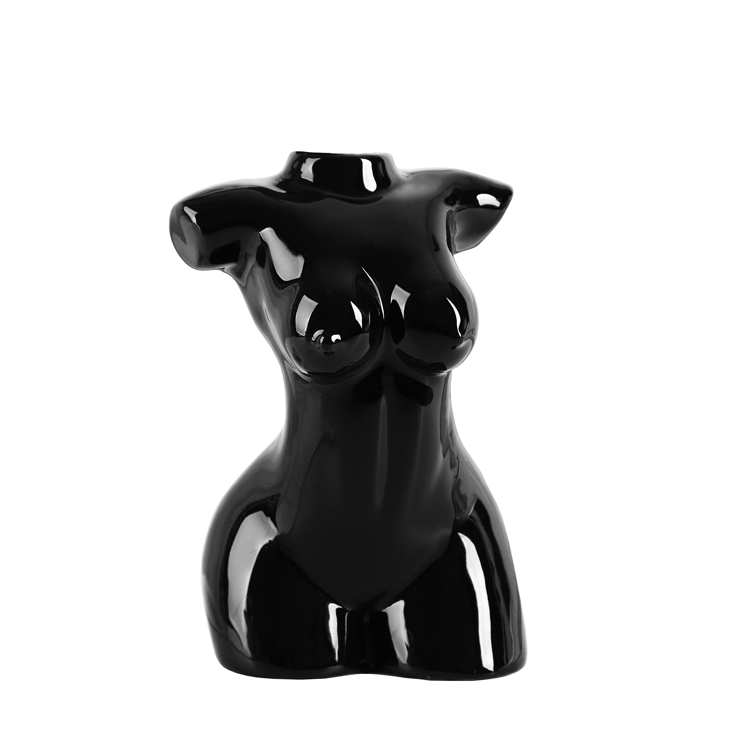 Elegant Female Body Shape Vases - Unique Nude Art Ceramic Flower Vases for Modern Bohemian Home Decor, Wedding & Birthday Gifts - Perfect for Living Room, Bedroom & Office Decoration