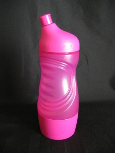 Tupperware Small Pink Sports Water Bottle - Leakproof & BPA-Free for Gym, Running, Hiking & Outdoor Activities