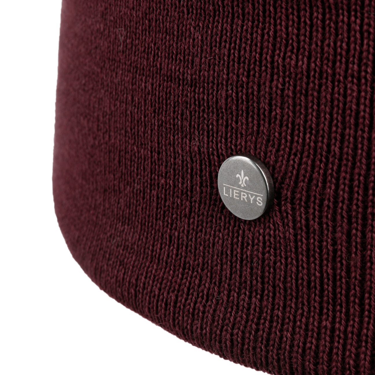 Lierys GOTS Certified Merino Wool Knit Hat with Foldable Cuff - Warm Winter Beanie for Outdoor Activities, Skiing & Hiking