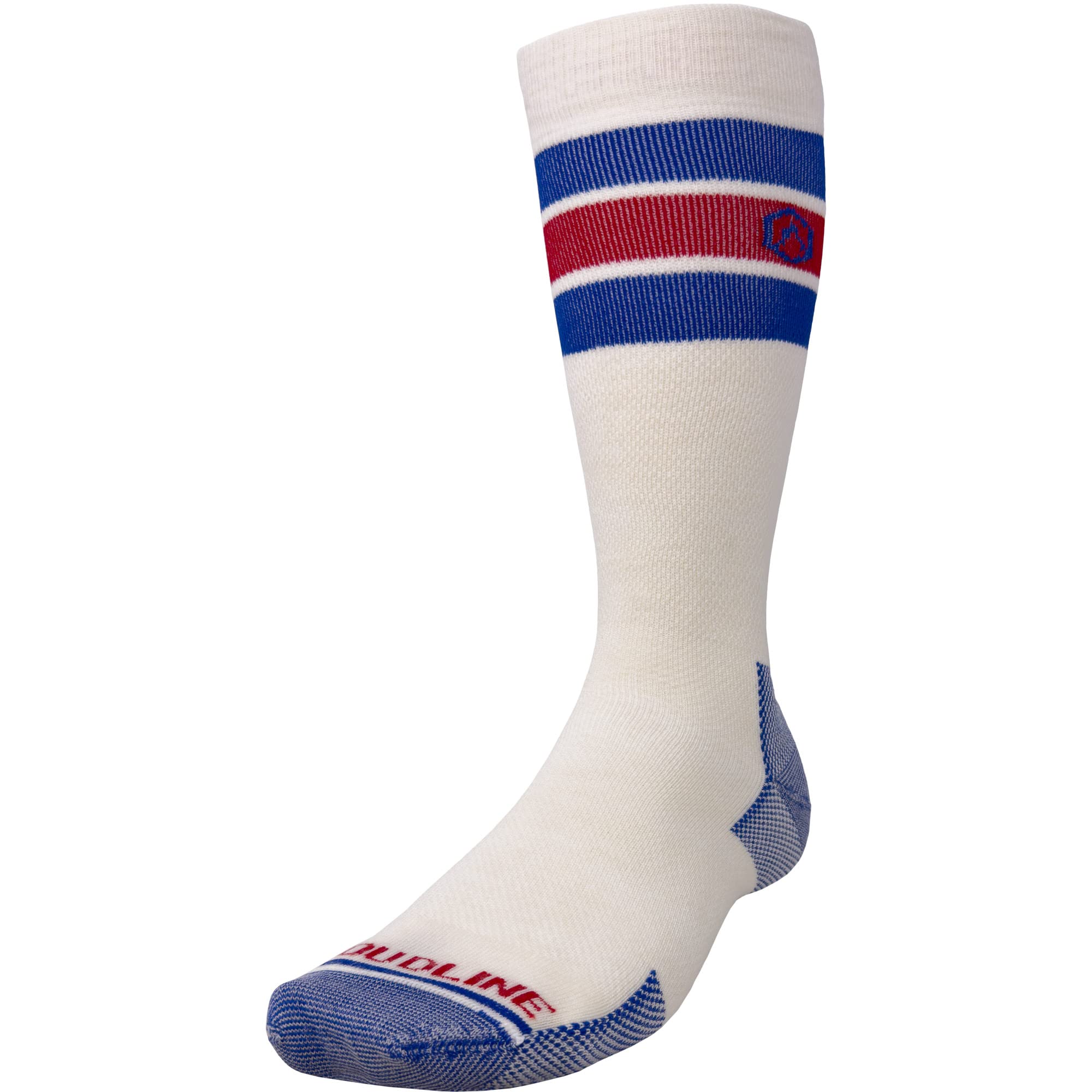 CloudLine Men’s & Women’s Merino Wool Compression Socks - Ultralight, Moisture-Wicking, Breathable - Made in USA - Perfect for Hiking, Running & Travel - 1 Pair