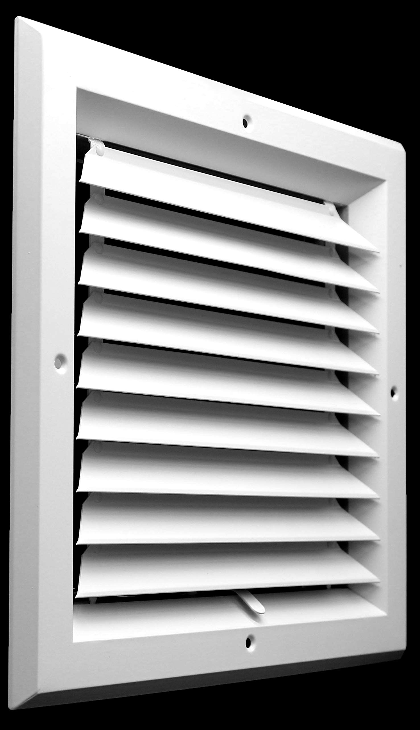 Premium 12x12 HVAC Vent Cover - 1 Way Extruded Aluminum Ceiling Diffuser Square (15
