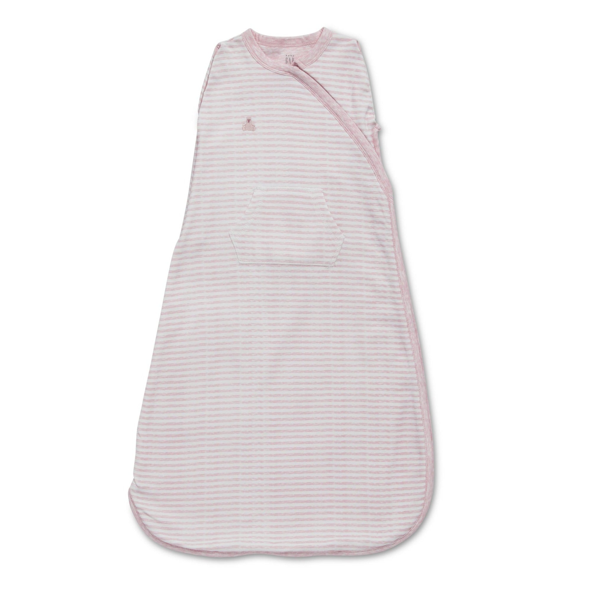 BabyGap TrueSleep Sleep Sack with Built-In Swaddle for Newborns 0-6 Months - Soft Cotton Swaddle Blanket for Safe Infant Sleep & Nursery Comfort