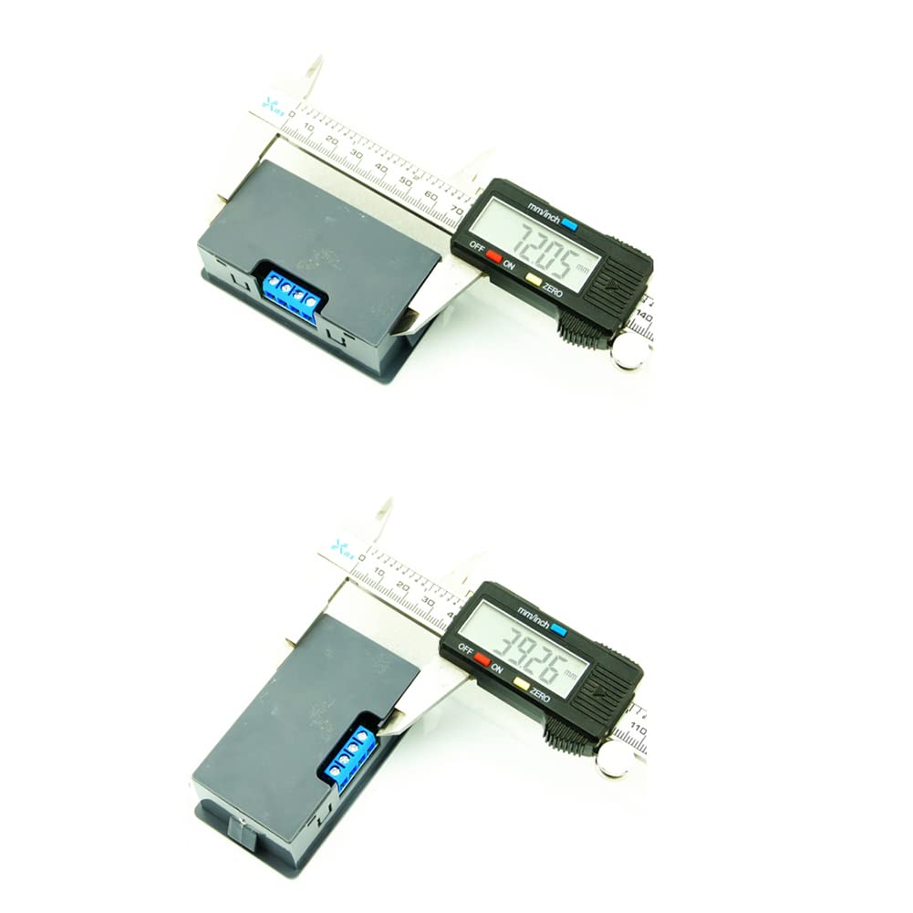 ShangHJ Programmable Digital Timer Relay Module - AC 110-220V, 10A 1500W, ON/OFF Cycle Timer Switch with LED Display (2-Pack, Green/Red) - Perfect for Home Automation, Lighting Control & Appliance Scheduling