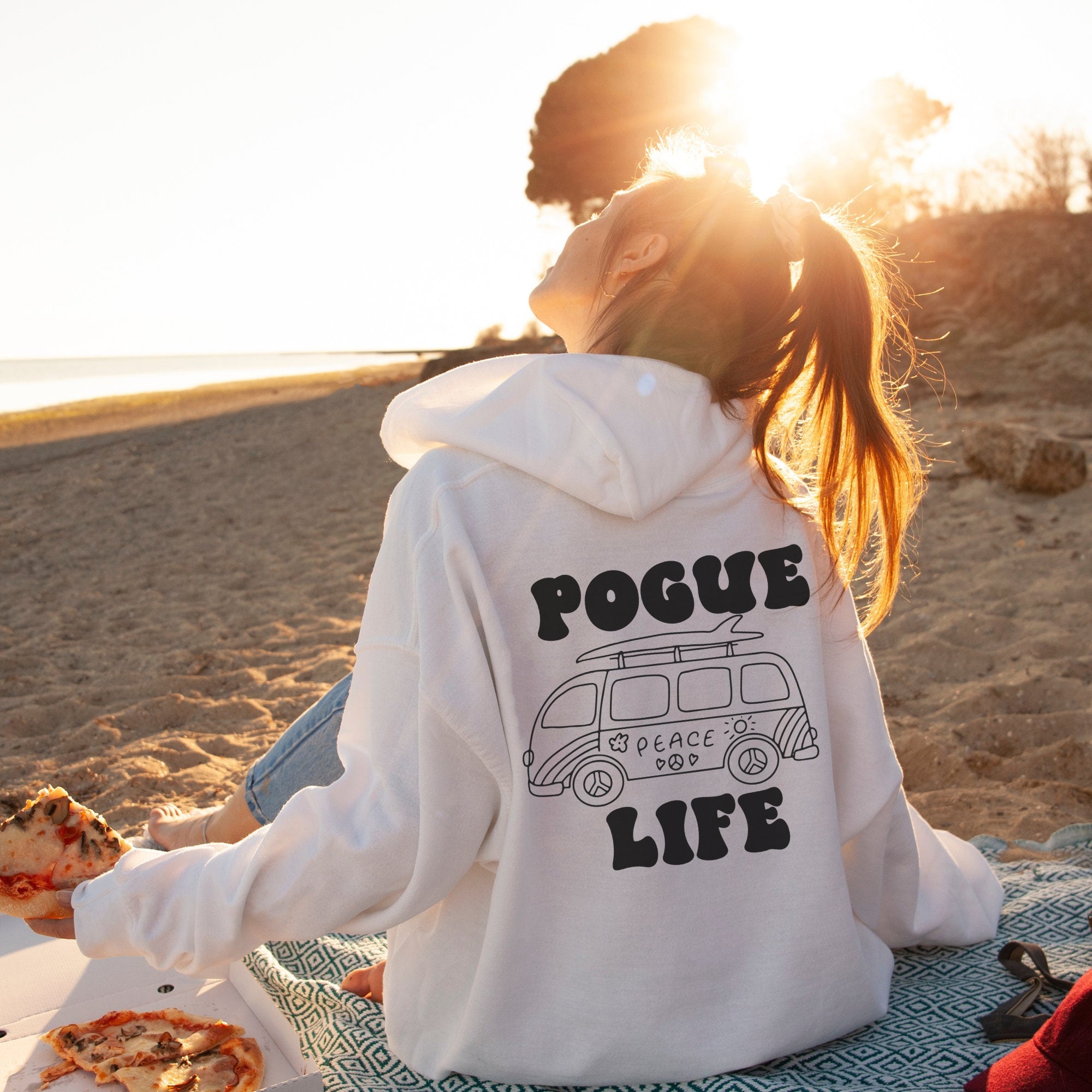 Pogue Life Sweatshirt | Outer Banks Hoodie | John B & JJ Maybank Inspired | OBX North Carolina Gift | Casual Wear for Fans & Beach Lovers