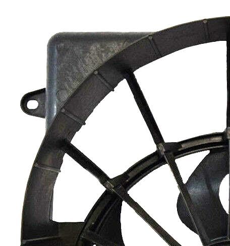 Jeep Liberty Radiator & Condenser Fan Replacement - CH3115159 Compatible Part - Perfect for Engine Cooling & AC System Maintenance
