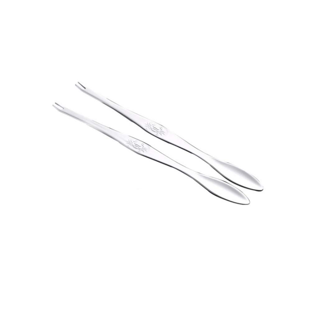 Yardwe 6-Piece Stainless Steel Seafood Forks Set - Crab Leg Crackers, Lobster Picks, Nutcrackers & Shellfish Tools for Kitchen, BBQ, and Seafood Restaurants | Perfect for Crab Legs, Lobster, Oysters, and Pastry Serving