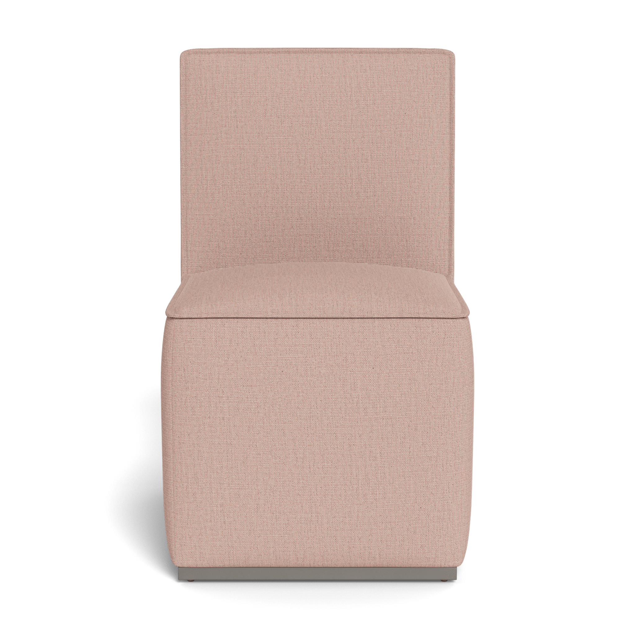 Santorini Outdoor Armless Dining Chair - Weather-Resistant Patio Furniture for Garden, Poolside, and Backyard Dining
