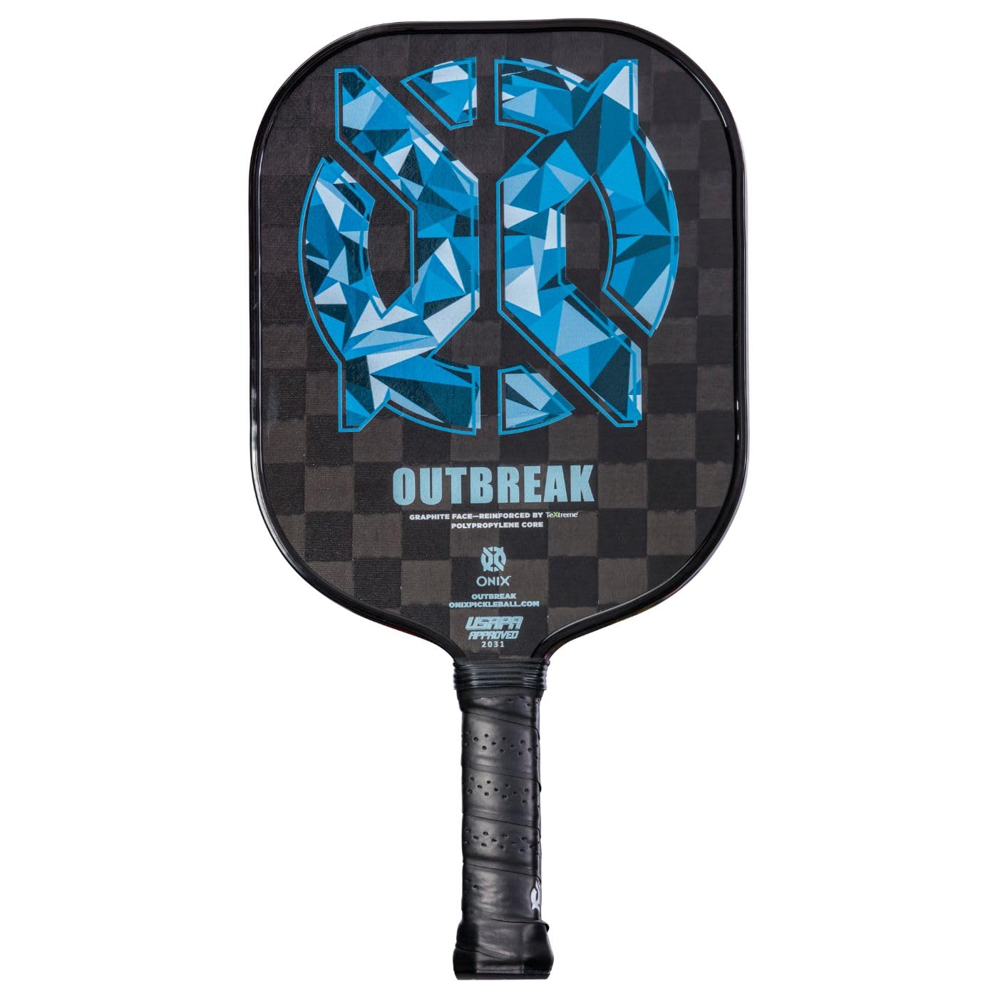 Premium ONIX Outbreak Pickleball Paddle - Woven Carbon Fiber Construction for Enhanced Touch, Control & Durability | Perfect for Competitive Play & Recreational Games
