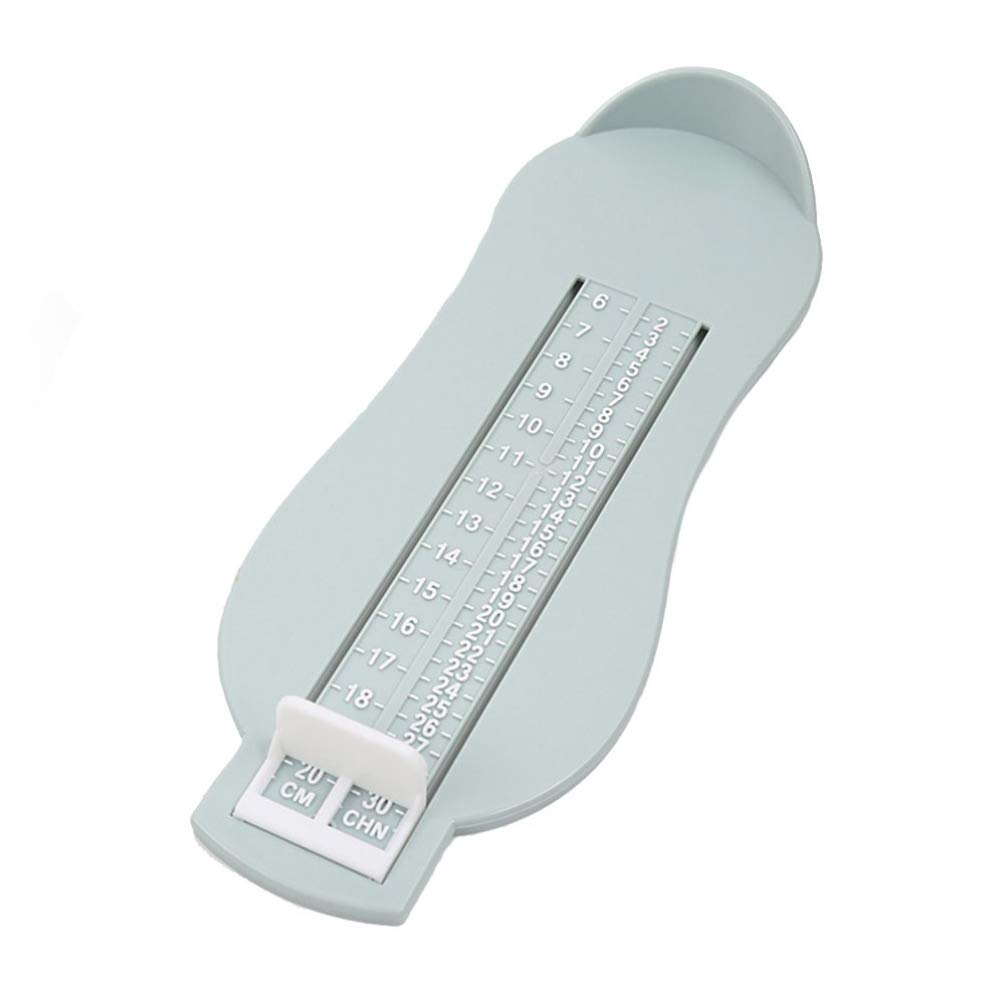 **Ciieeo Baby Foot Measuring Ruler - Accurate Infant & Kids Shoe Size Measurement Tool - Newborn Toddler Foot Size Chart for Perfect Shoe Fit - Ideal for Home, Pediatric Clinics & Shoe Shopping**