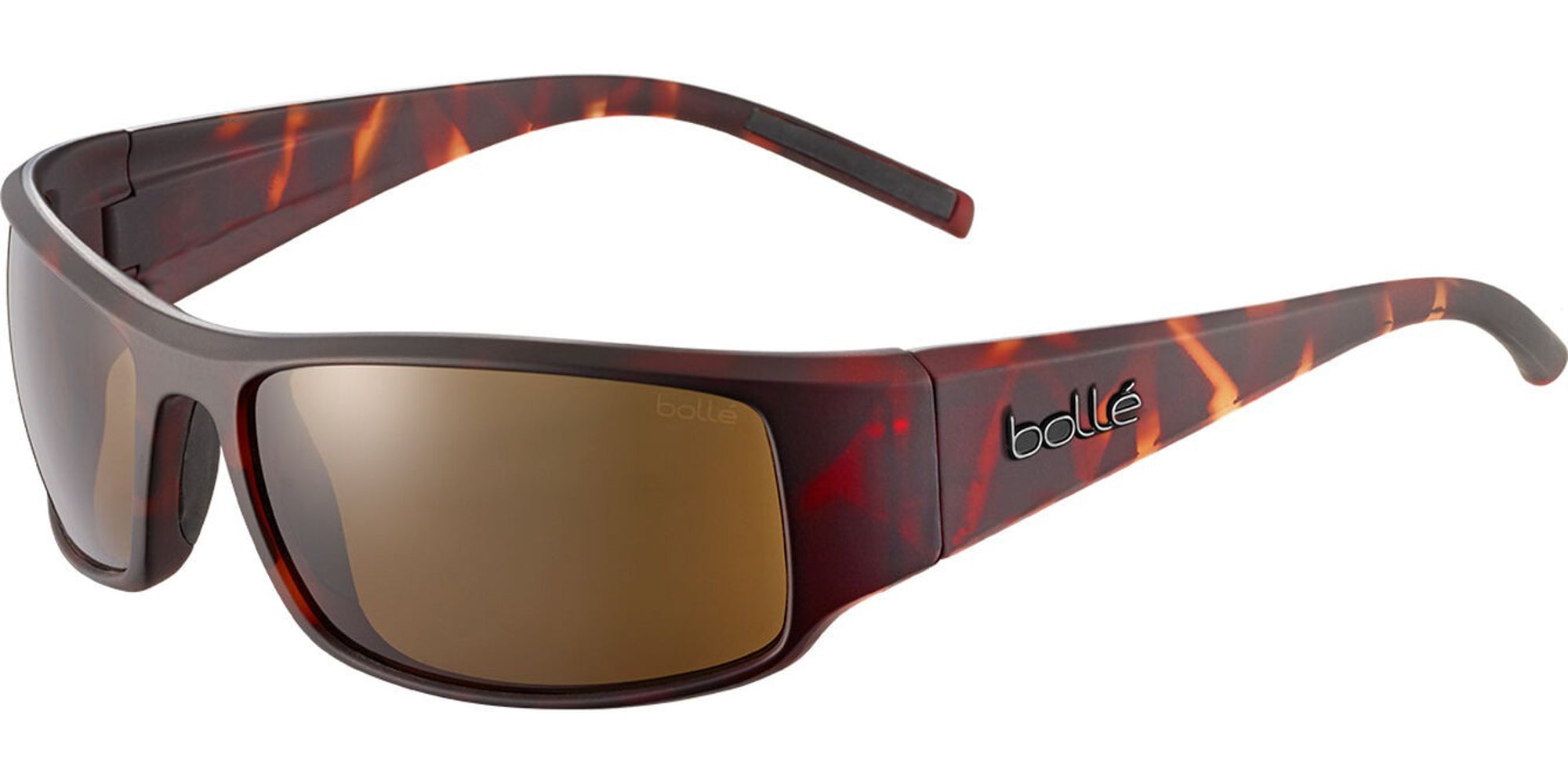 Bolle King Polarized Sunglasses for Men & Women - UV Protection, Anti-Glare, Lightweight & Durable - Perfect for Driving, Running, Hiking & Outdoor Activities