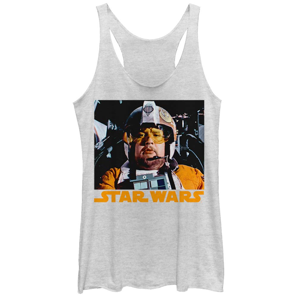 Star Wars Porkins Women's Racerback Tank Top - Lightweight & Comfortable for Cosplay, Conventions & Everyday Wear