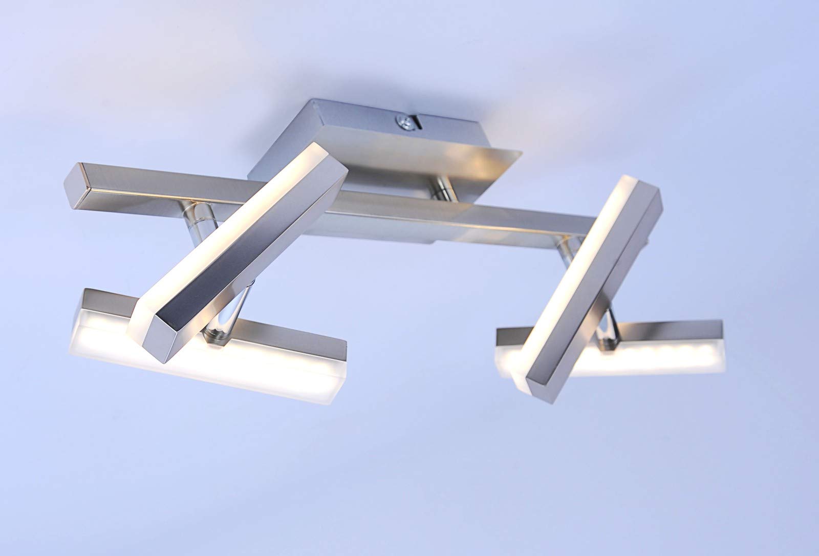 Adjustable LED Wall Spotlight - Modern Bed & Breakfast Lighting - Paul Neuhaus 11277-55 - Perfect for Accent Lighting in Hotels, Restaurants, and Home Decor