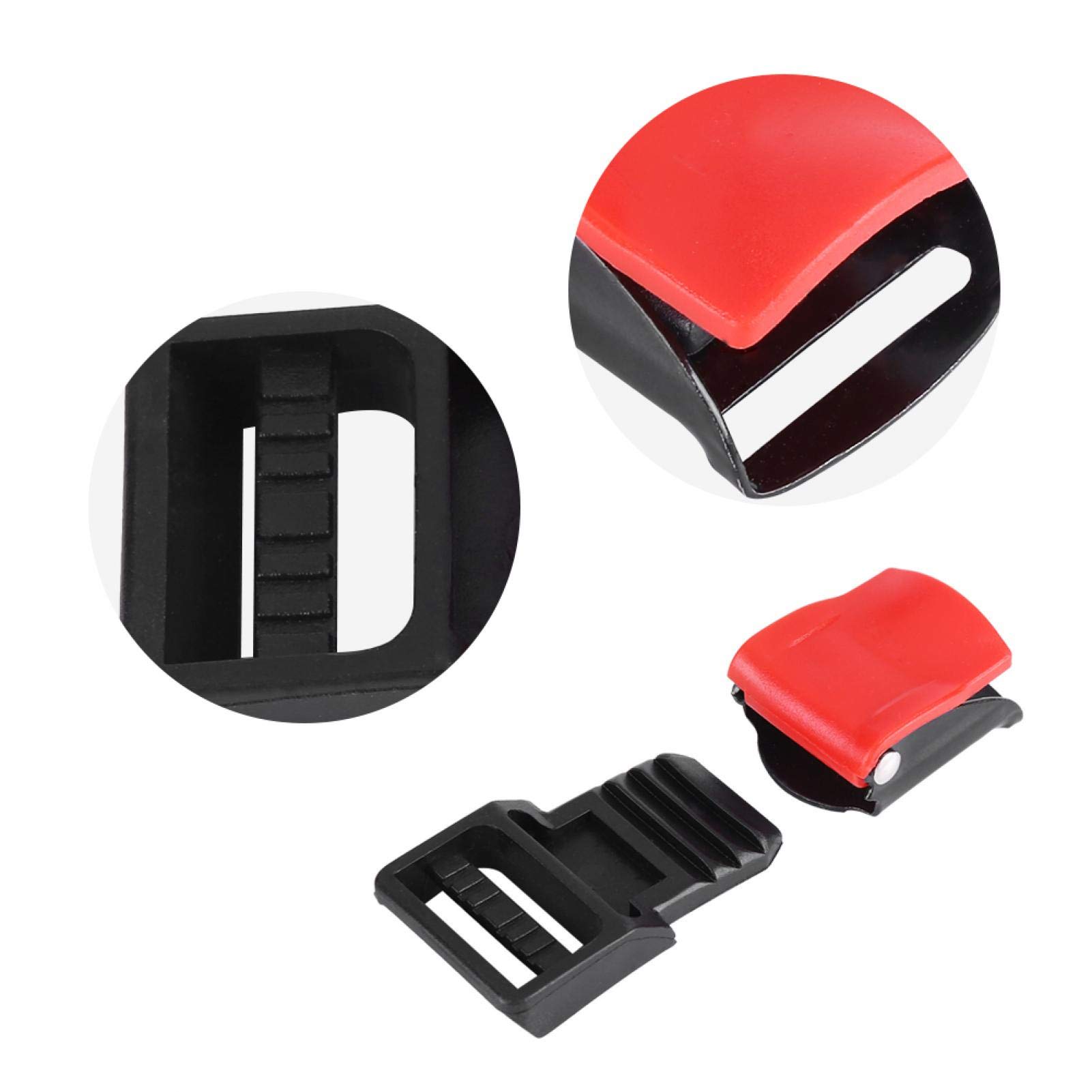 Motorcycle Helmet Speed Clip - 5pcs Quick Release Buckle for ATV & Bike Helmets - Riding Safety Gear