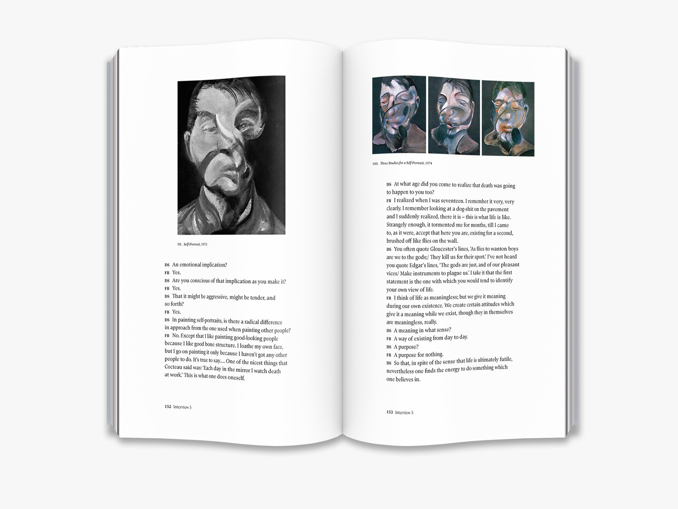 Interviews with Francis Bacon: In-Depth Conversations with the Legendary Artist | Art Book for Collectors, Students & Art Enthusiasts | Perfect for Research, Inspiration & Home Decor