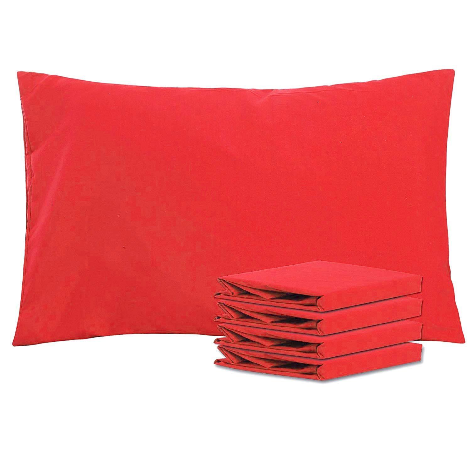 NTBAY Lightweight Microfiber Pillowcases - Ultra Soft & Durable Bedding Set for Side Sleepers | Hypoallergenic & Cooling Pillow Covers for Hotel & Home Use