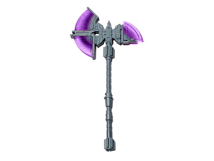 DNA Design DK 43P Purple Axe Upgrade Weapon for Cosplay, LARP, and Collectors - High-Quality Prop for Fantasy Role-Playing Games
