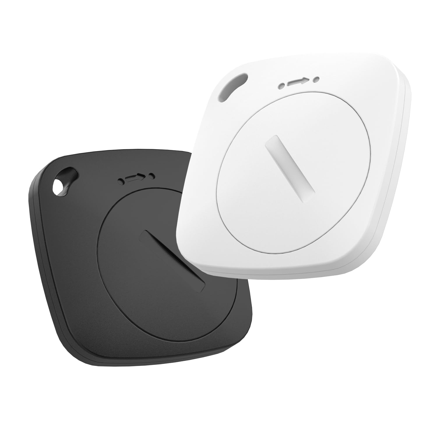 Apple Find My Compatible Smart Tracker Tag (2 Pack) - Key Finder, Luggage Tracker & Pet Locator for iPhone iOS | Worldwide GPS Tracking for Keys, Wallets, Suitcases & Pets | Perfect for Travel, Daily Use & Anti-Loss Protection