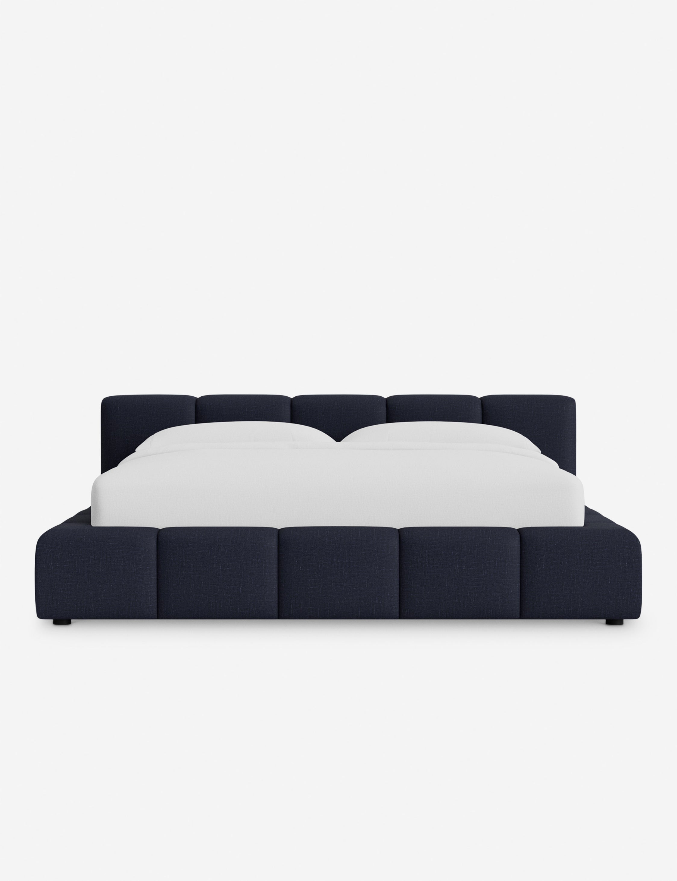 Cambry Platform Bed Frame - Modern Minimalist Wooden Bed with Sturdy Slats - Perfect for Bedroom, Guest Room, and Small Space Living