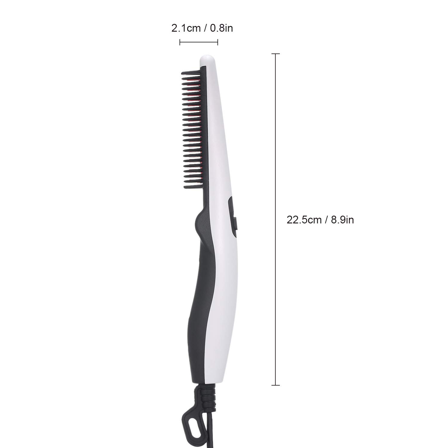 Layfoo Multifunctional Hair Comb Brush - Beard Straightener, Hair Straightening & Styling Comb for Men with Quick Heat Technology (EU Plug) | Perfect for Travel, Home & Salon Use