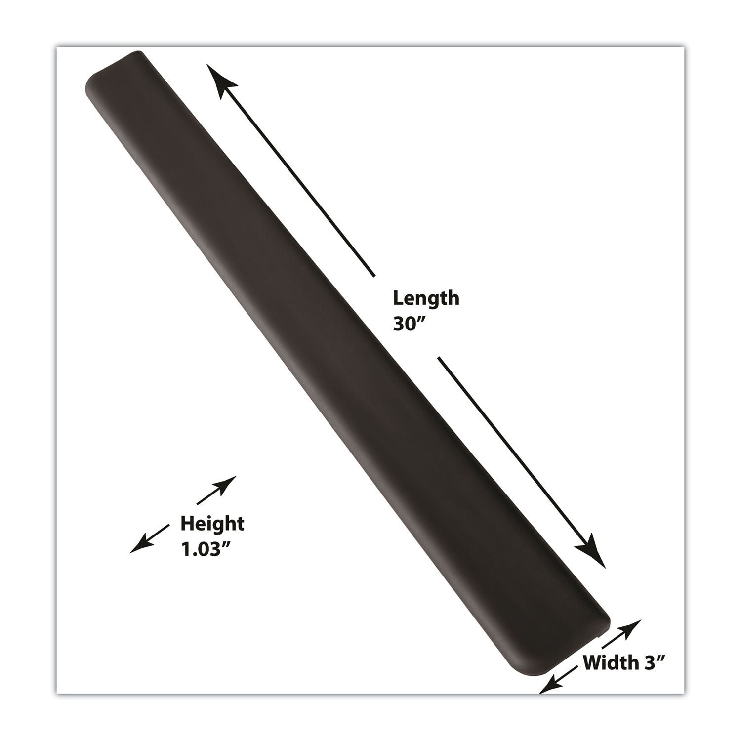 3M™ Gel Wrist Rest for Standing Desks - Ergonomic Support for Typing & Computer Work (30.13