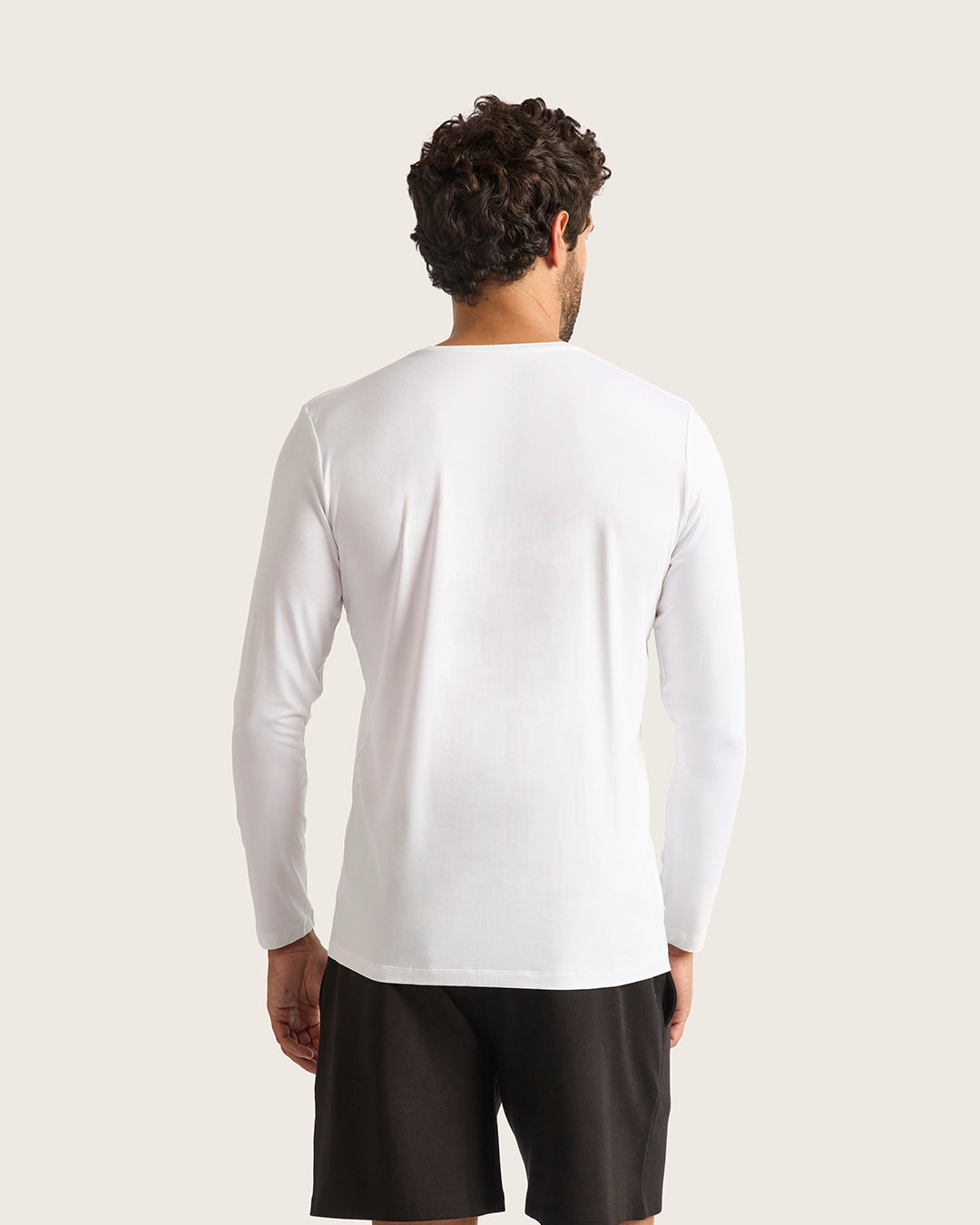 Premium Men's Long Sleeve Crew Neck T-Shirt - Soft Cotton Comfort Fit Casual Shirt for Everyday Wear | Ideal for Work, Gym & Outdoor Activities