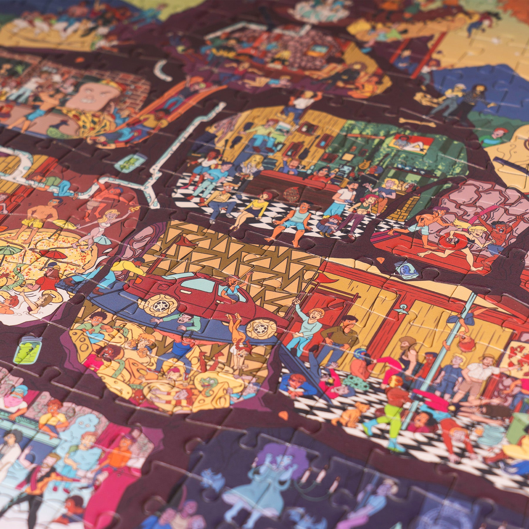 Mythical Creatures Jigsaw Puzzle - 1000 Piece Fantasy Puzzle for Adults & Teens - Perfect for Family Game Night & Relaxation