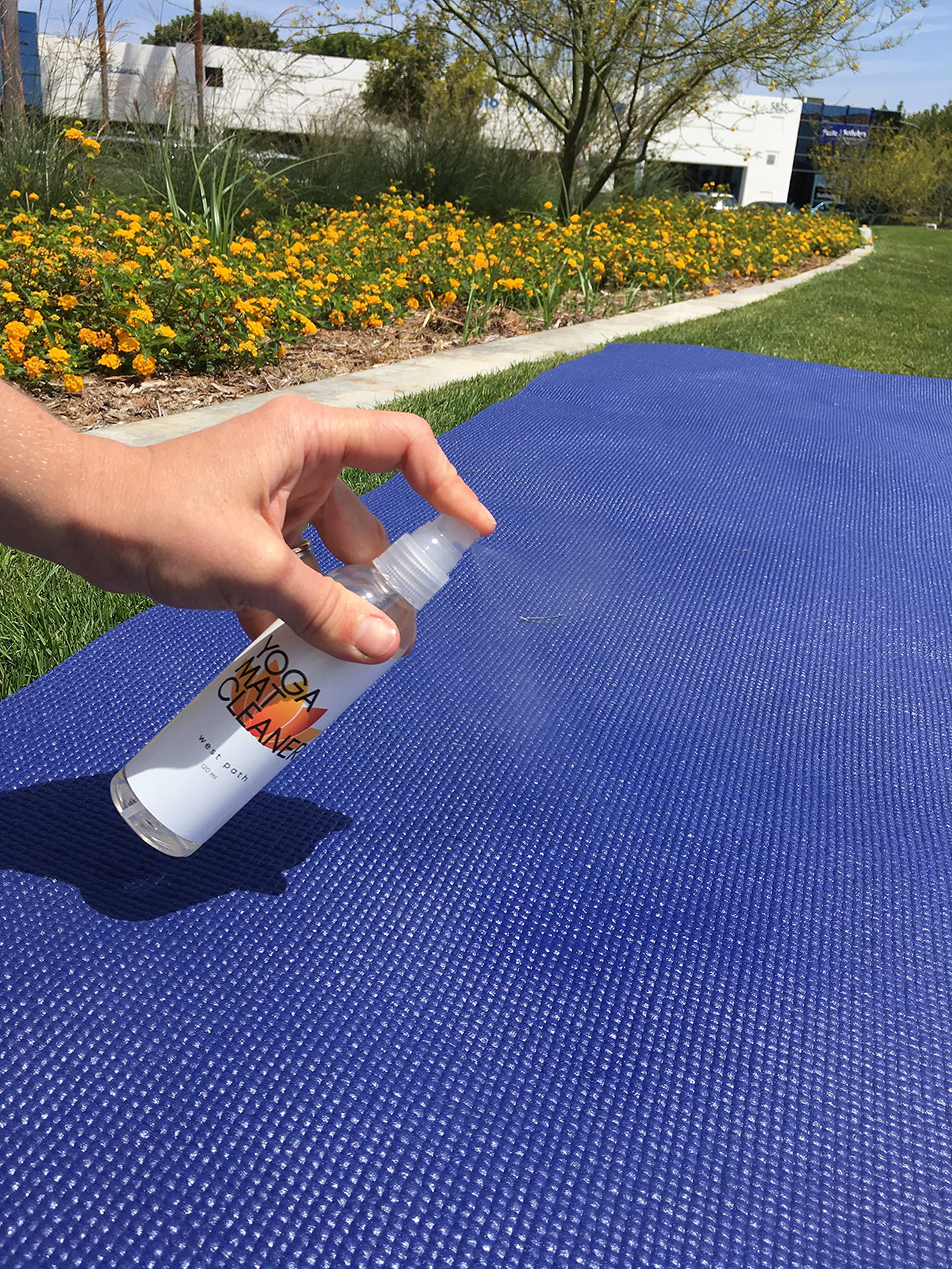 Eco-Friendly Yoga Mat Cleaner Spray - USA Made for Yoga & Pilates - Gym & Home Use