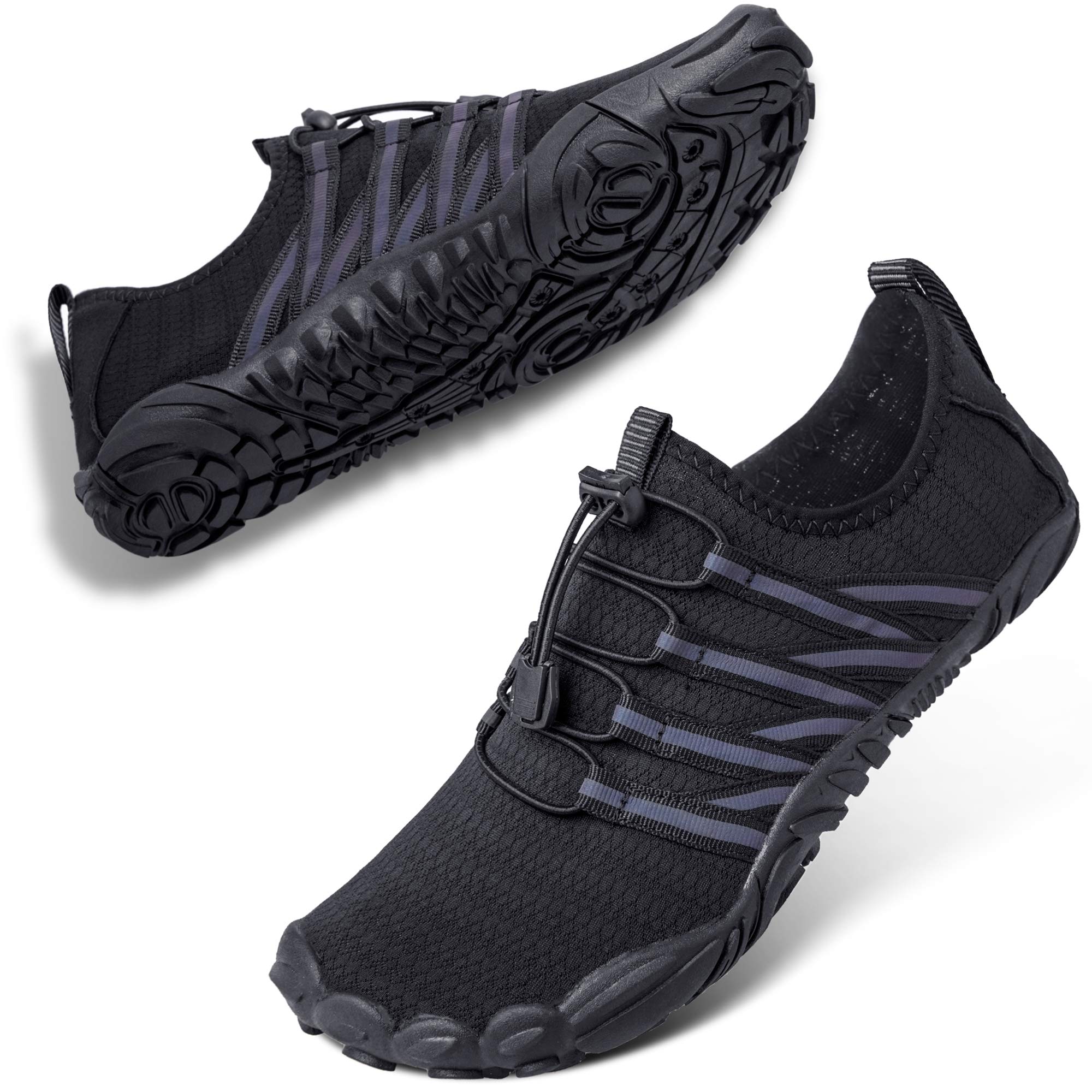 SIMARI Water Shoes for Men & Women - Quick Dry Aqua Socks, Barefoot Beach Swim Shoes for Pool, Lake, Surfing, Kayaking & Diving | Perfect for Water Sports, Beach Walking & Hiking Adventures