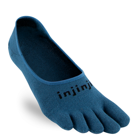 Injinji Sport Lightweight No-Show Toe Socks for Running, Hiking & Yoga - Breathable & Moisture-Wicking Performance Socks for Active Lifestyles