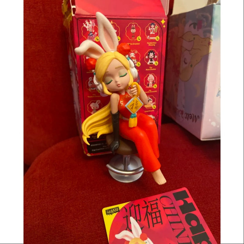 COOLABO Pop Mart Three! Two! One! Chinese New Year Series - Safety & Auspiciousness Collectible Figure | Perfect for Lunar New Year Decor, Gift Giving & Pop Culture Display