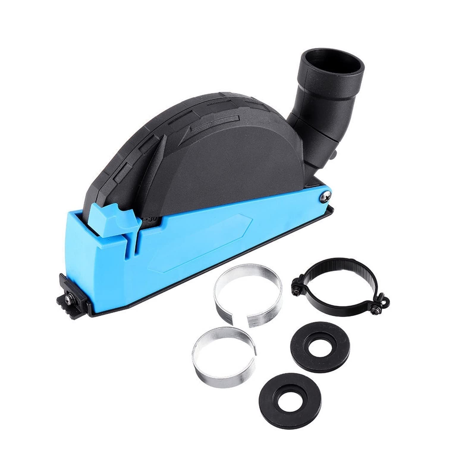Premium Universal 4-5 Inch Angle Grinder Dust Shroud - Durable Dust Collector Attachment Cover for Concrete, Tile & Metal Cutting | Works with Most Angle Grinders | DIY & Professional Use