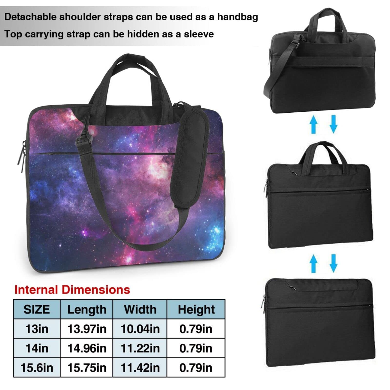 Stylish Unisex Laptop Bag for 13/14/15.6 Inch Devices - Durable Shoulder Messenger Briefcase with Tablet Sleeve, Perfect for Work, Travel & School