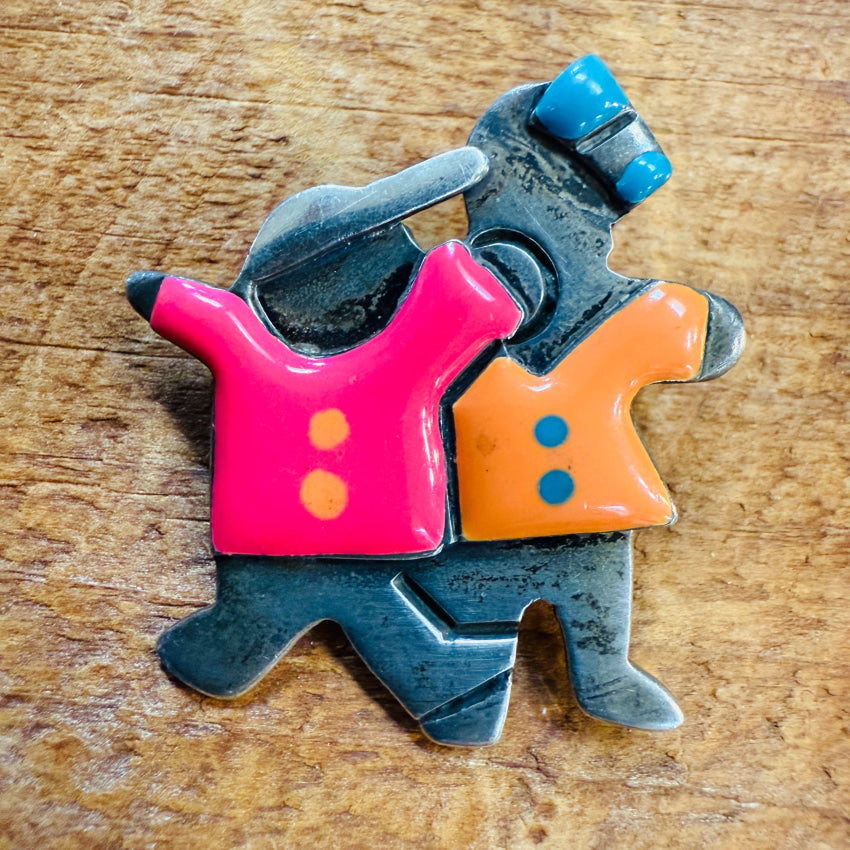 Sterling Silver Kids Pin - Elegant & Durable Jewelry for Children - Perfect for Birthdays, Gifts & Special Occasions