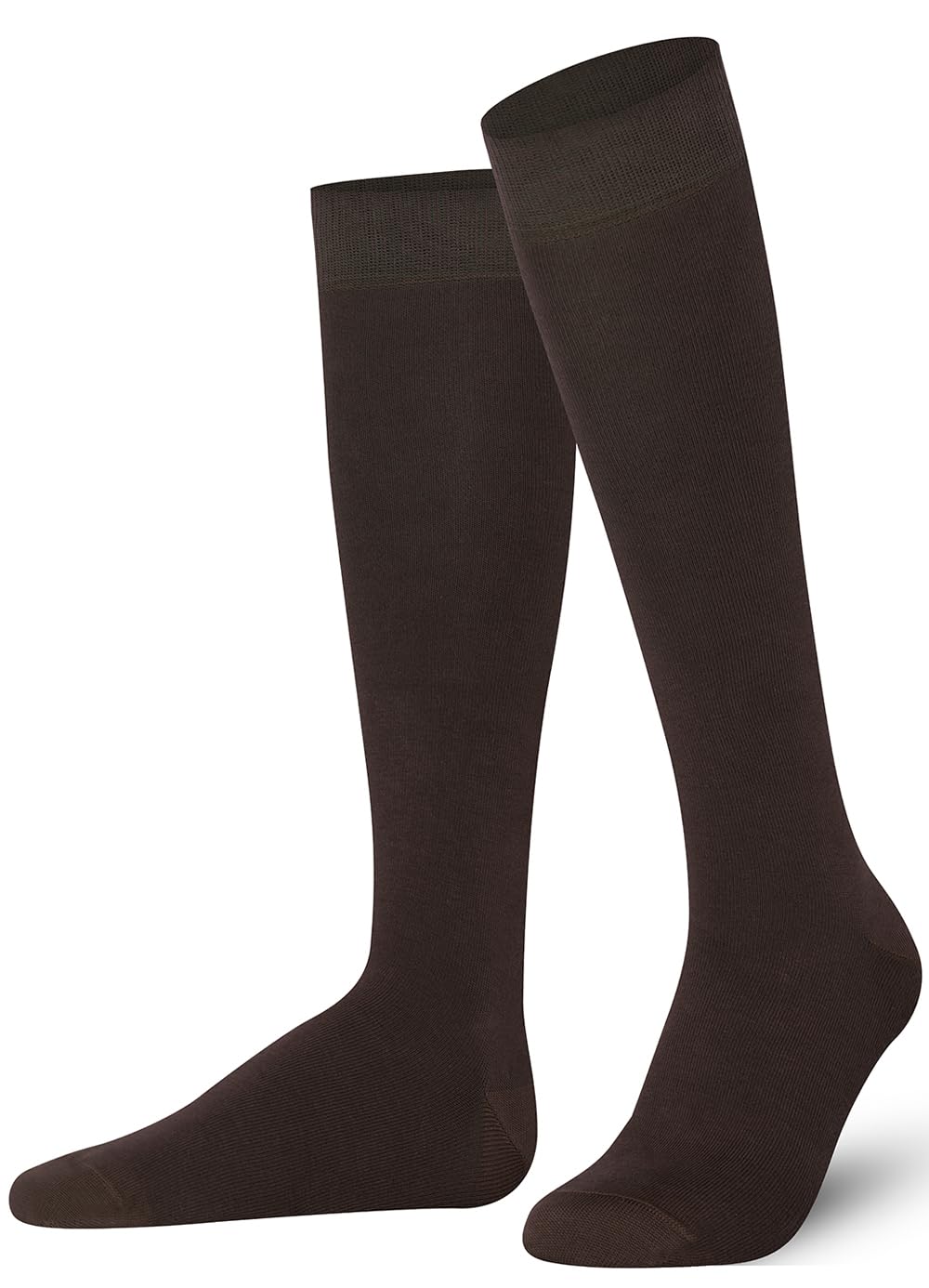 Premium Knee High Socks for Women & Men - Soft Combed Cotton, Seamless Toe Design - Tall Long Socks for Running, Hiking & Winter Warmth