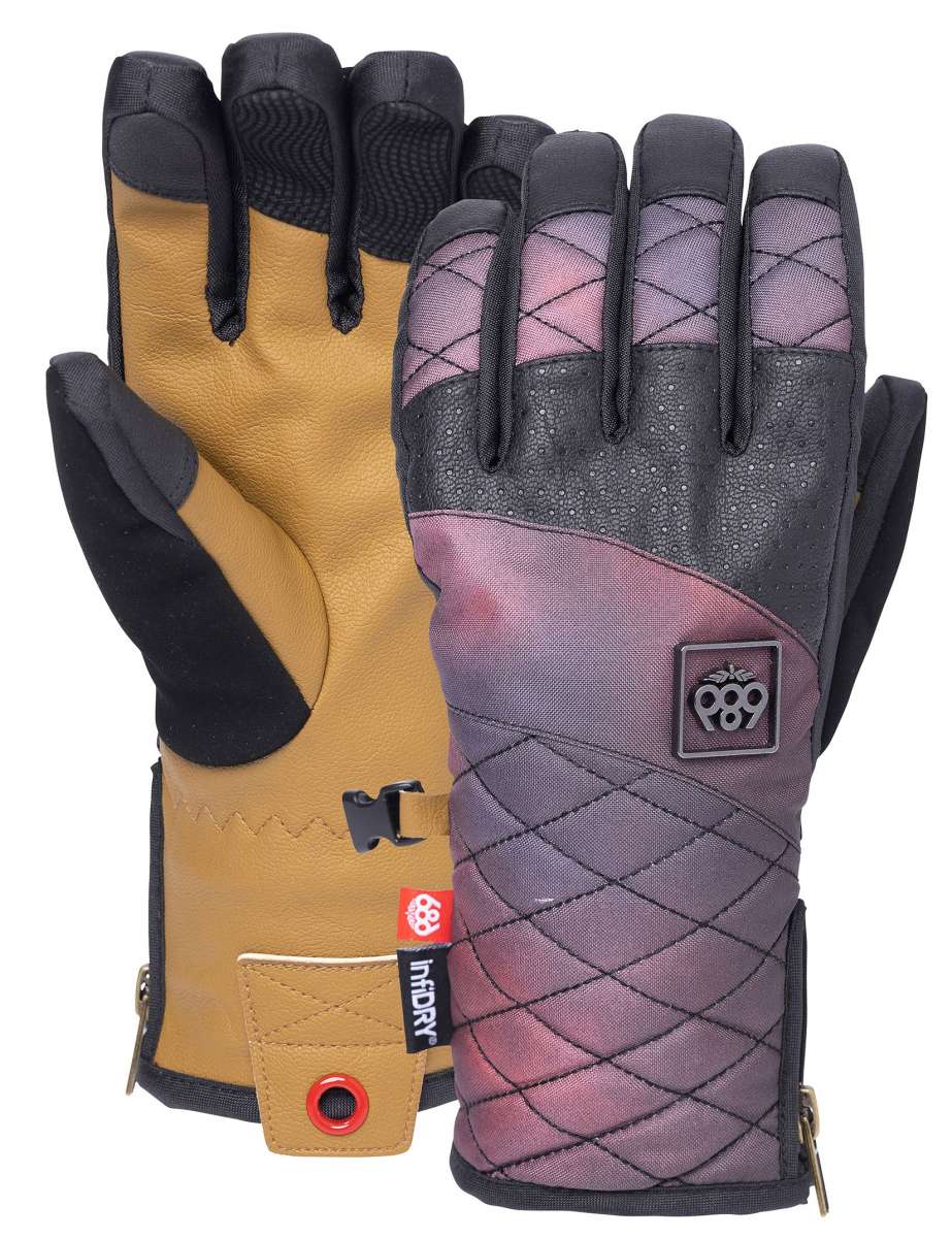 686 Women's Fortune Gloves 2023 - Winter Snowboard & Ski Gloves for Women - Waterproof, Warm & Durable for Outdoor Sports & Cold Weather Activities
