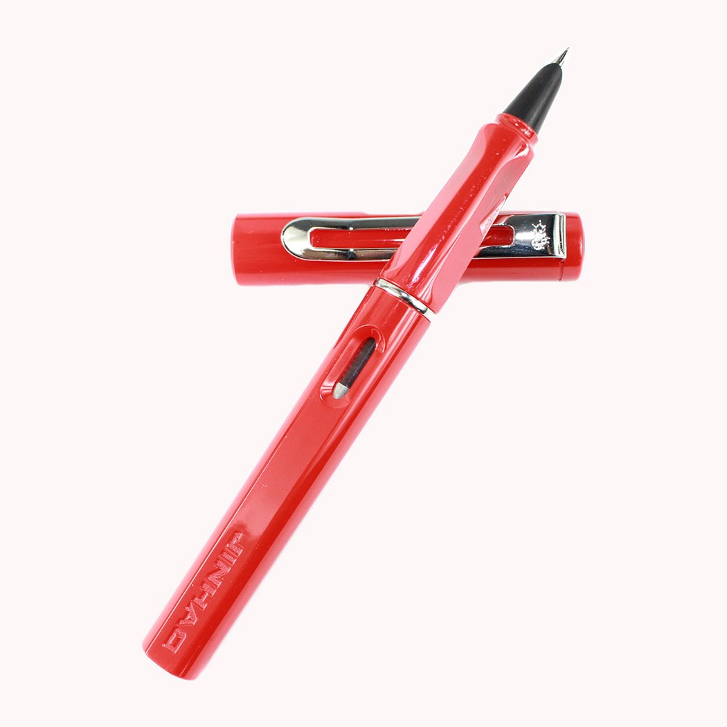 Gullor 5099 Fine Nib Fountain Pen - Premium Red Ink Fountain Pen for Writing, Calligraphy & Journaling - Ideal for Office, School & Gift Giving
