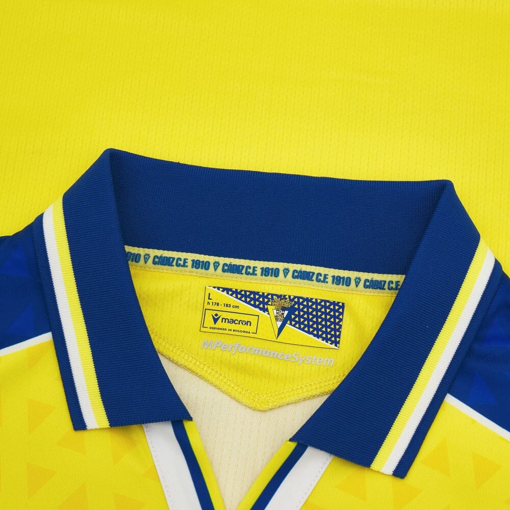 Cadiz CF 24/25 Home Jersey - Authentic Football Shirt for Men - Official La Liga Soccer Uniform - Perfect for Matchdays & Fan Support (700009880001)