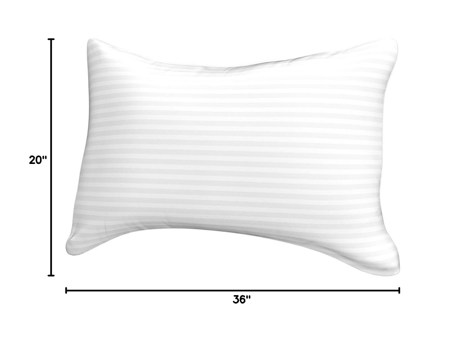 Beckham Hotel Collection King Size Bed Pillows Set of 2 - Cooling Gel Down Alternative Pillows for Back, Stomach & Side Sleepers | Ultra Soft Luxury Bedding for Hotels, Home & Guest Rooms