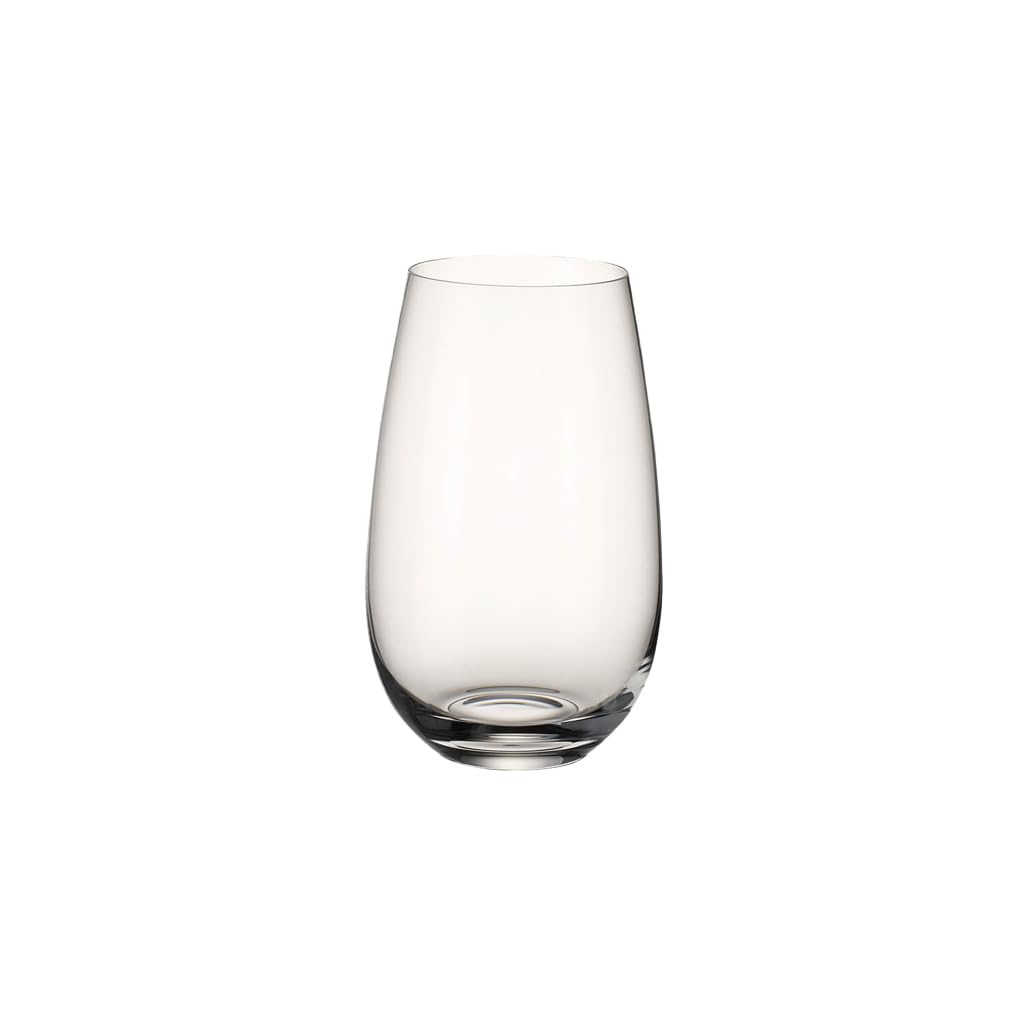Villeroy&Boch Entree 143mm Tumbler Glass - Elegant Drinking Cup for Water, Juice & Cocktails - Perfect for Home, Restaurant & Party Use