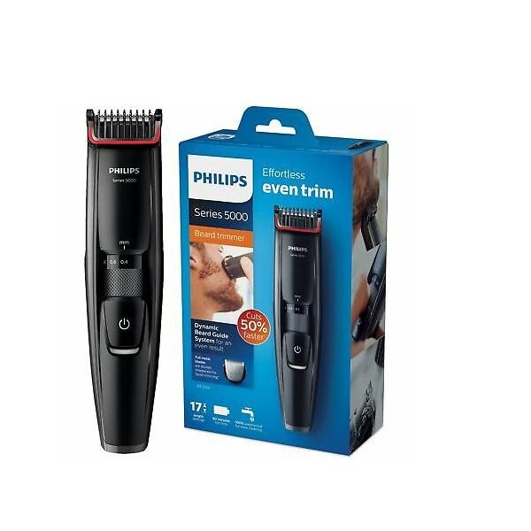 PHILIPS 5000 Series BT5200/16/2 Beard Trimmer for Men - Professional Grooming Kit with Precision Blades & Cordless Design | Refurbished with Home Essentials Warranty | Perfect for Travel, Home & Salon Use