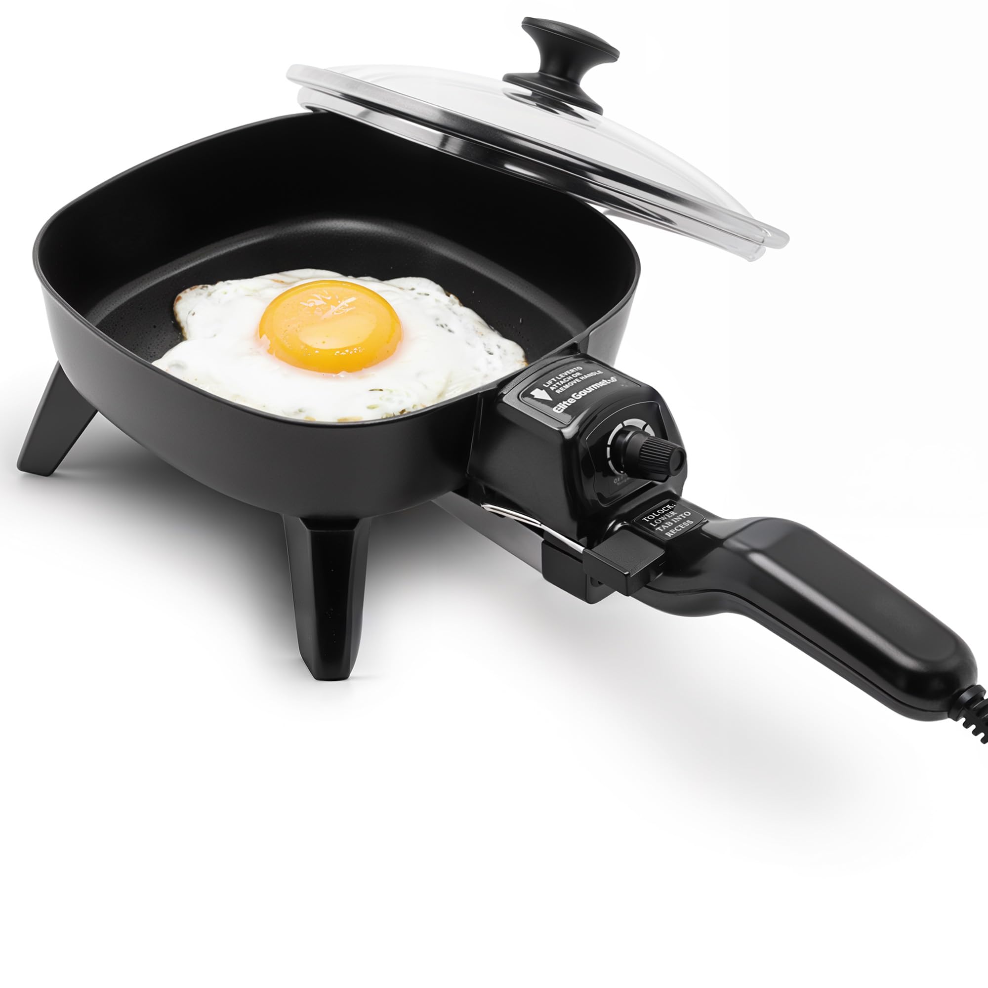 Elite Gourmet EFS-400 600W Electric Skillet - 7